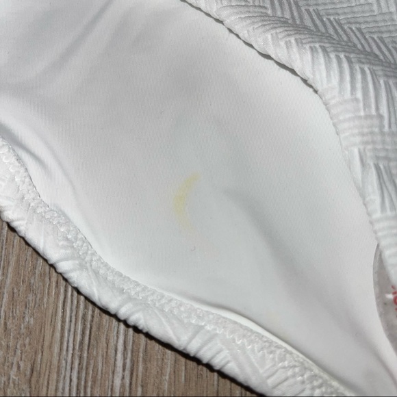 Red Carter Twilight Jennifer One Piece Swimsuit WHITE SZ SMALL BNWT - Picture 6 of 10